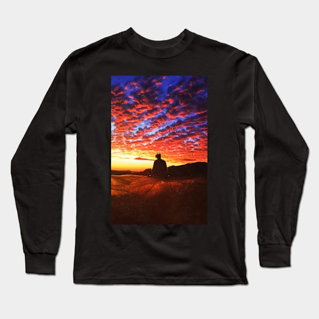 Clouds Long Sleeve T-Shirt by SeamlessOo